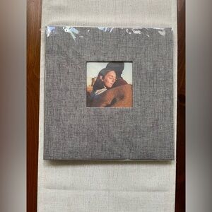 Gray Photo Album with Display Window